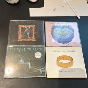 The Beautiful South Set of 8 Rare Import UK/EU CD Singles Limited Edition Sets